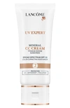 Lancôme Uv Expert Mineral Cc Cream Tinted Moisturizer Broad Spectrum Spf 50 In Shade 2