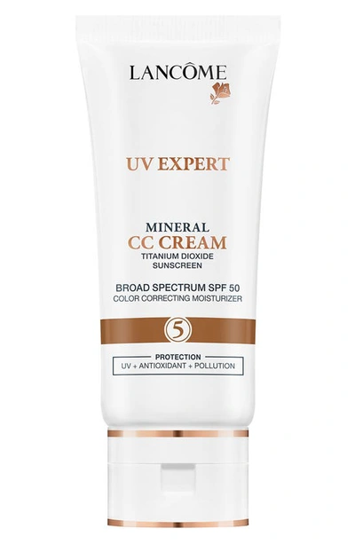 Lancôme Uv Expert Mineral Cc Cream Tinted Moisturizer Broad Spectrum Spf 50 In Shade 5