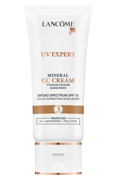 Lancôme Uv Expert Mineral Cc Cream Tinted Moisturizer Broad Spectrum Spf 50 In Shade 3