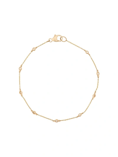 Dana Rebecca 14kt Yellow Gold Lulu Jack Single Bezel Set Diamond Bracelet In Gold