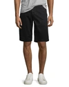 Ag Griffin Relaxed Fit Shorts In Super Black