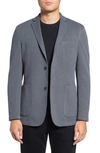 Vince Camuto Slim Fit Stretch Knit Sport Coat In Charcoal Solid