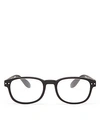 Izipizi Unisex Collection B Square Readers, 40mm In Black