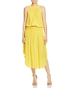 Ramy Brook Audrey Midi Dress In Lemon