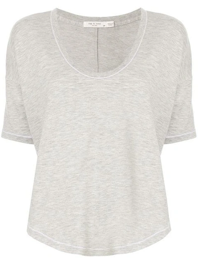 Rag & Bone 'marlon' T-shirt - Grau In Grey