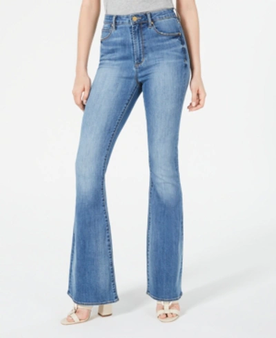 Articles Of Society High-rise Flare-leg Jeans In Summer 69