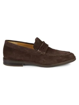sperry suede loafers