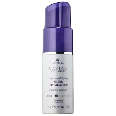 Alterna Haircare Caviar Anti-aging® Sheer Dry Shampoo Powder Spray 1.2 oz/ 34 G