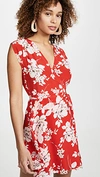 Yumi Kim Soho Mixer Dress In French Rose Red