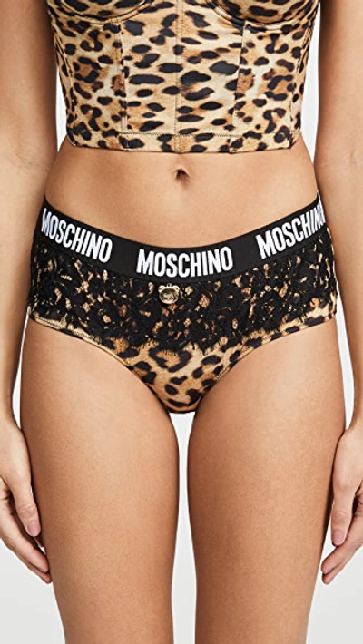Moschino Leopard Briefs