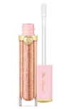 Too Faced Rich & Dazzling High-shine Sparkling Lip Gloss Net Worth 0.25 oz / 7 G