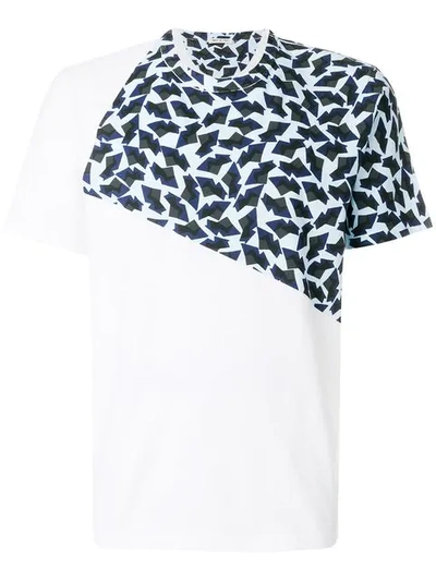 Marni Designer Print T-shirt In White