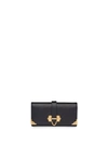 Prada Cahier Saffiano Mini Cross-body Bag In Black