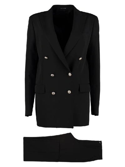 Tagliatore Two-piece Suit In Black