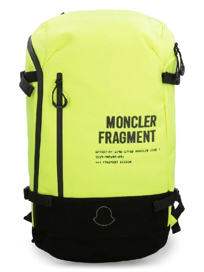 Moncler Techno-canvas Backpack In Multicolor