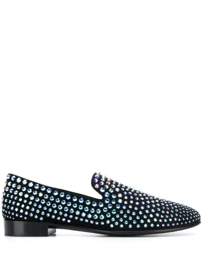 Giuseppe Zanotti Cascade Loafers In Black