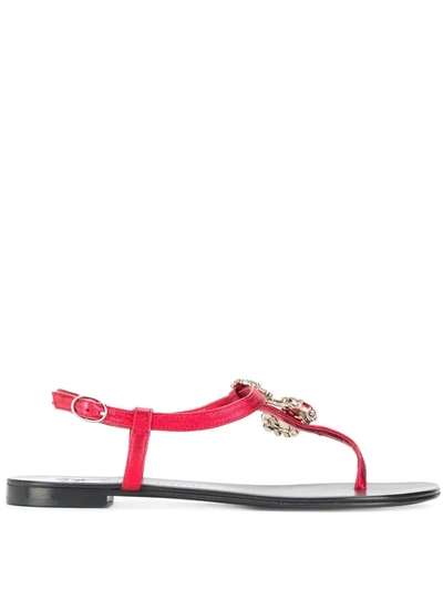 Giuseppe Zanotti Cherry-red Sandals