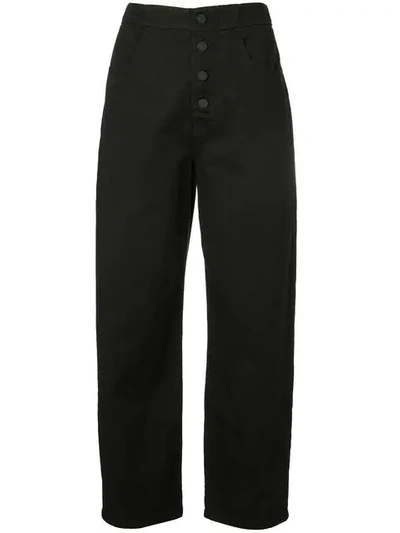Nili Lotan High-waisted Trousers In Black