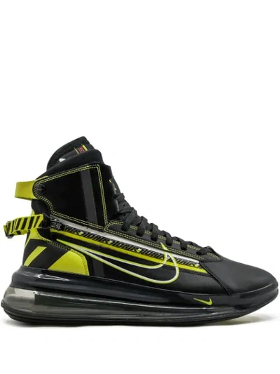 Nike Air Max 720 Saturn As Qs Hi-top Sneakers In Black