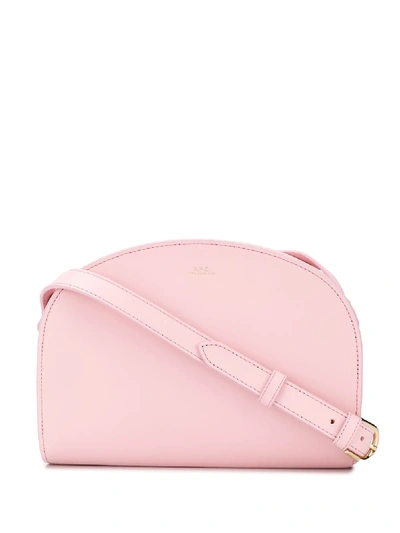 Apc A.p.c. Demi Lune Shoulder Bag - Pink