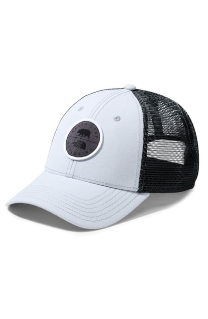north face patches trucker hat
