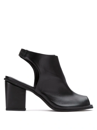 Studio Chofakian Leather Pumps In Black