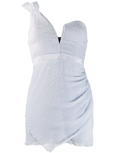 alice mccall one shoulder dress Alice Mccall Ruffled One-Shoulder Mini Dress In Neutrals - 20% Off