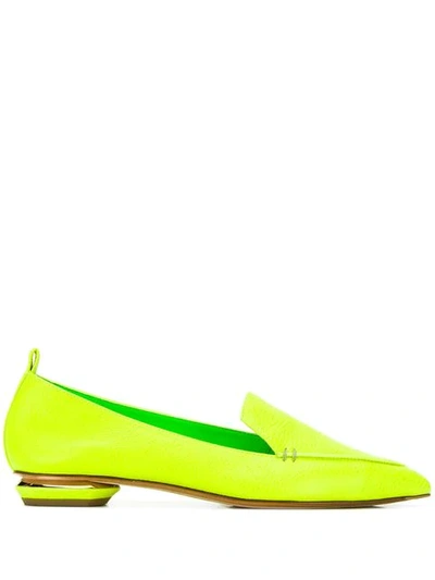 Nicholas Kirkwood Beya Loafers In Green