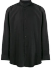 Issey Miyake Men Button-up Shirt - Black