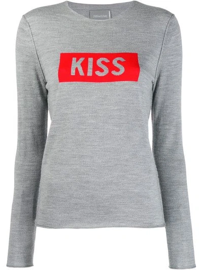 Zadig & Voltaire Zadig&voltaire Knitted Kiss Jumper - Grey