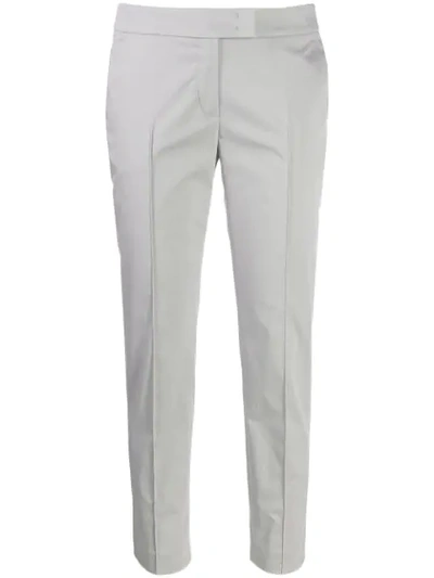 Akris Punto Cropped Skinny Trousers - Grey