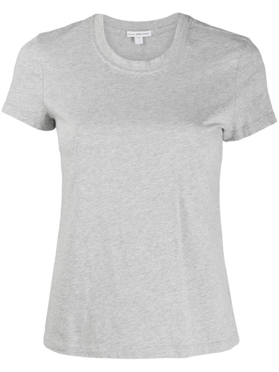 James Perse Classic Short-sleeve T-shirt In Grey