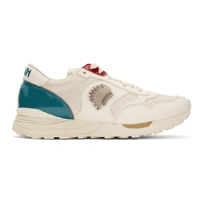 Visvim Off-white Roland Jogger Sneakers In Red