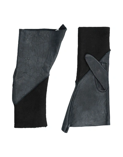 Rick Owens Gloves In Black