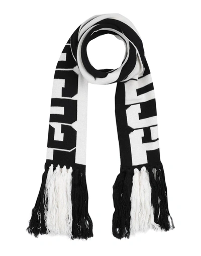 Gcds Scarves In Black