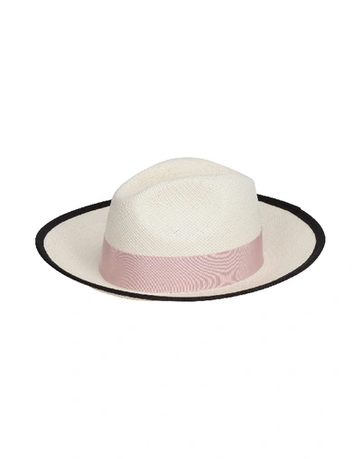 Federica Moretti Hat In White
