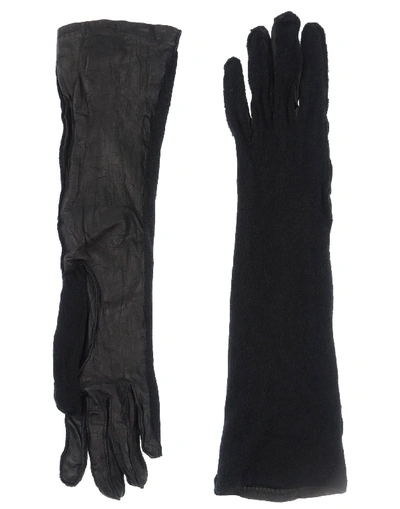 Lanvin Gloves In Black