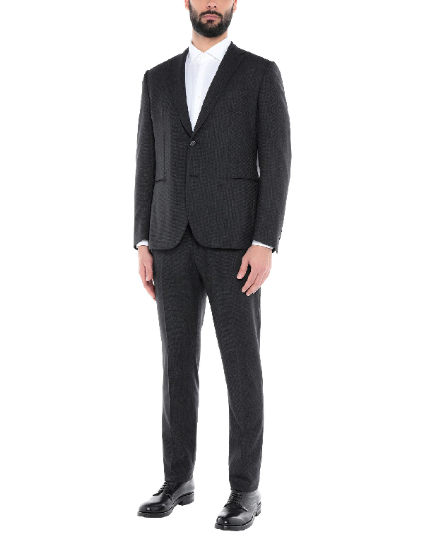 Caruso Suits In Steel Grey | ModeSens