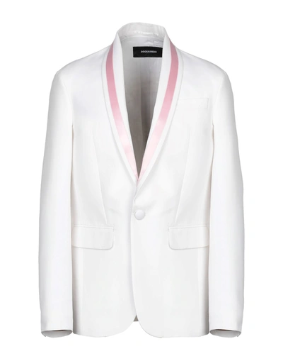 Dsquared2 Blazer In White