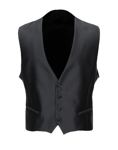 Alessandro Dell'acqua Suit Vest In Black