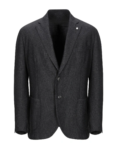 Lbm Blazer In Steel Grey