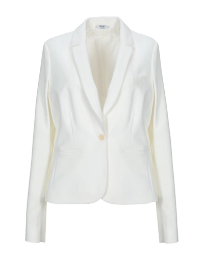 Liu •jo Suit Jackets In White