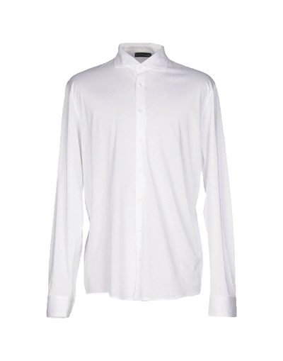Barba Napoli Shirts In White