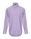 Caliban Shirts In Purple