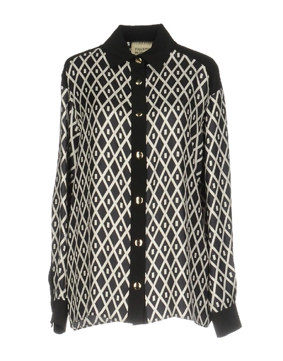 Fausto Puglisi Patterned Shirts & Blouses In Black