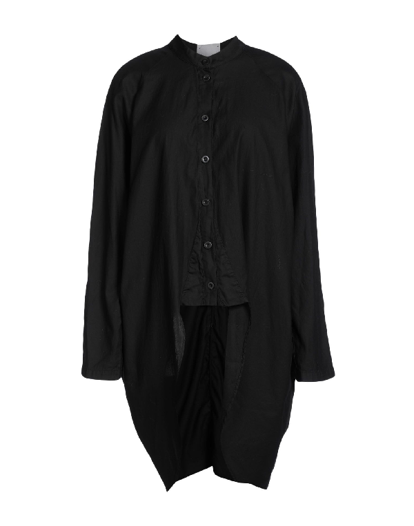 Lost & Found Solid Color Shirts & Blouses In Black | ModeSens