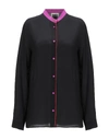 Fausto Puglisi Silk Shirts & Blouses In Black