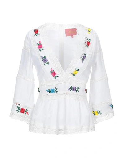 Amuse Blouse In White