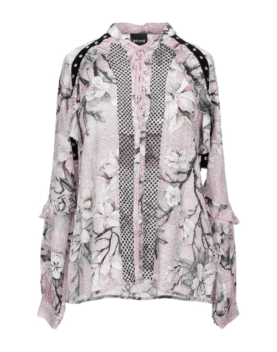 Just Cavalli Blouses In Pastel Pink