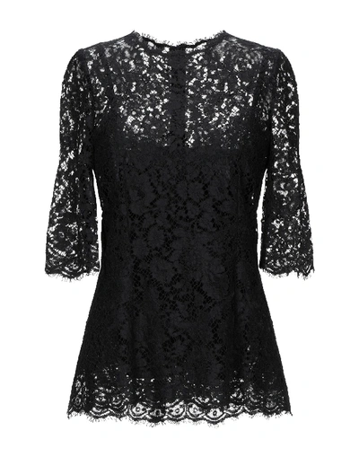 Dolce & Gabbana Blouse In Black